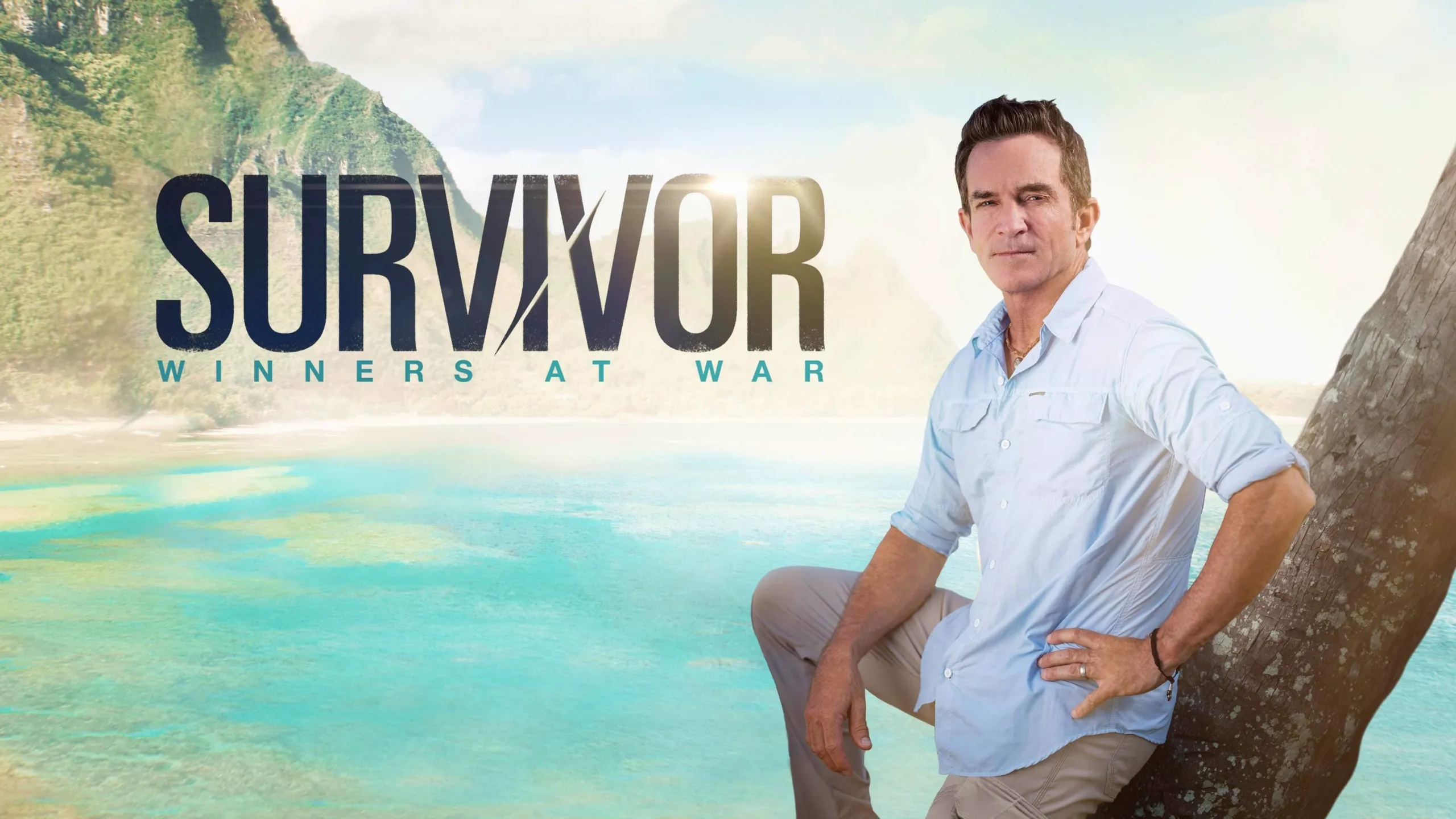 Title art for Survivor, a CBS reality TV series.