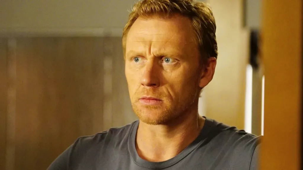 A still image of Kevin McKidd as Dr. Owen Hunt on the ABC medical drama, Grey’s Anatomy.
