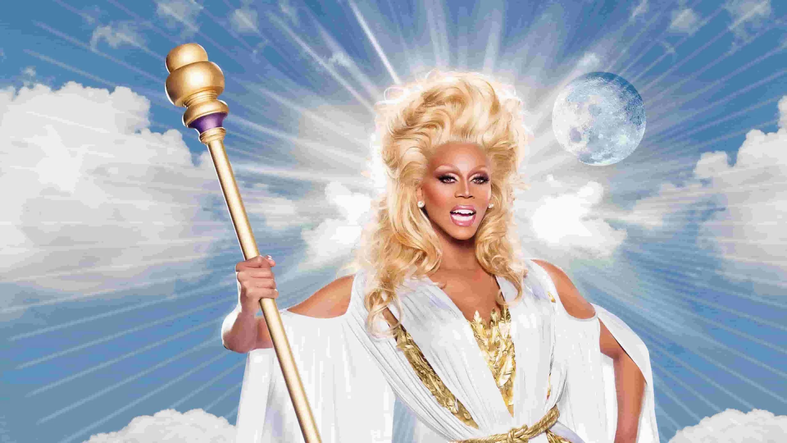 Title art for RuPaul's Drag Race.