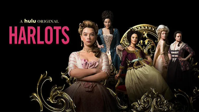 Title art for British show Harlots