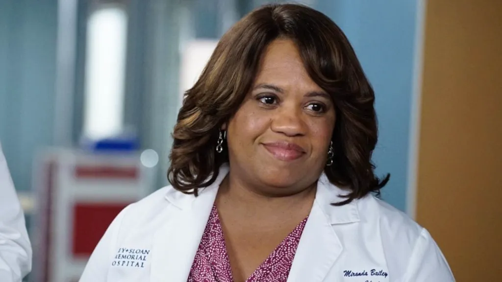 A still image of Chandra Wilson as Dr. Miranda Bailey on the ABC medical drama, Grey’s Anatomy.
