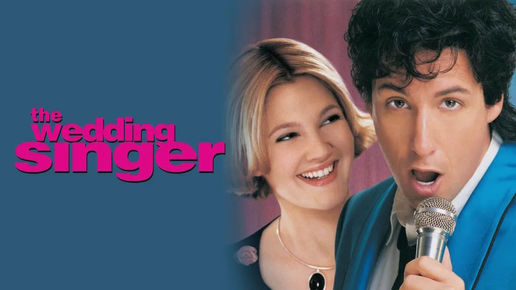 itle art for the classic rom-com film, The Wedding Singer.