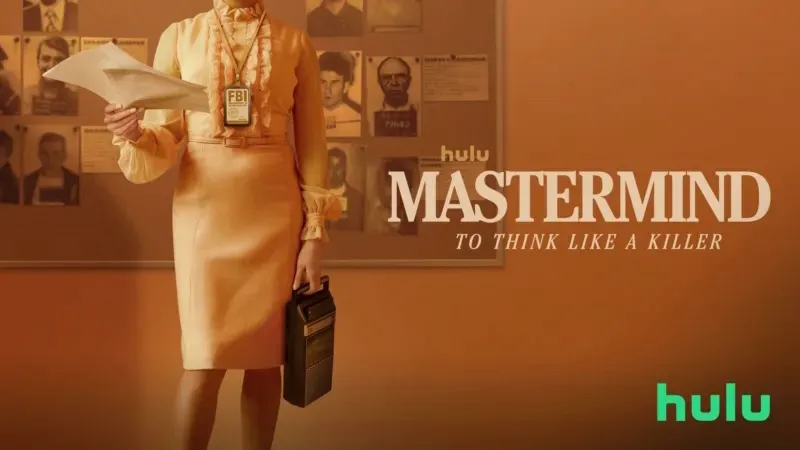 Title art for the true crime docuseries Mastermind: To Think Like a Killer.