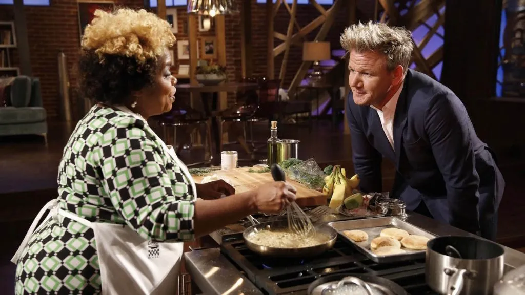 Title art for the reality food competition show, MasterChef.