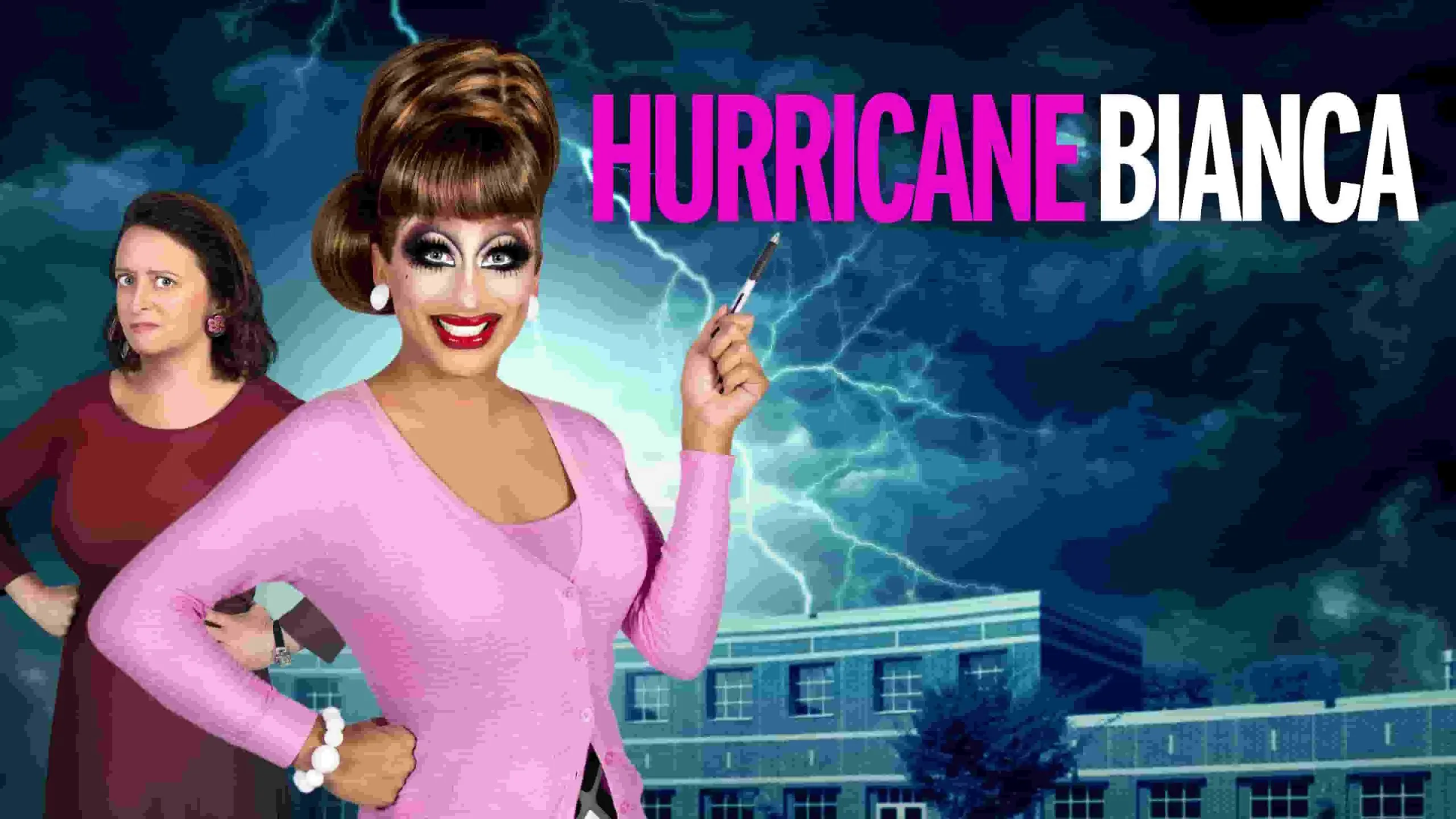 Title art for Hurricane Bianca drag queen movie
