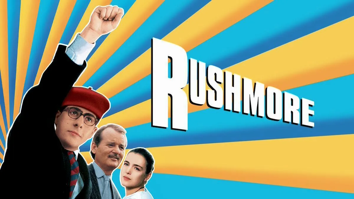 Title art for the Wes Anderson movie Rushmore.