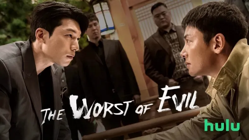 Title art for the K-drama series The Worst of Evil.