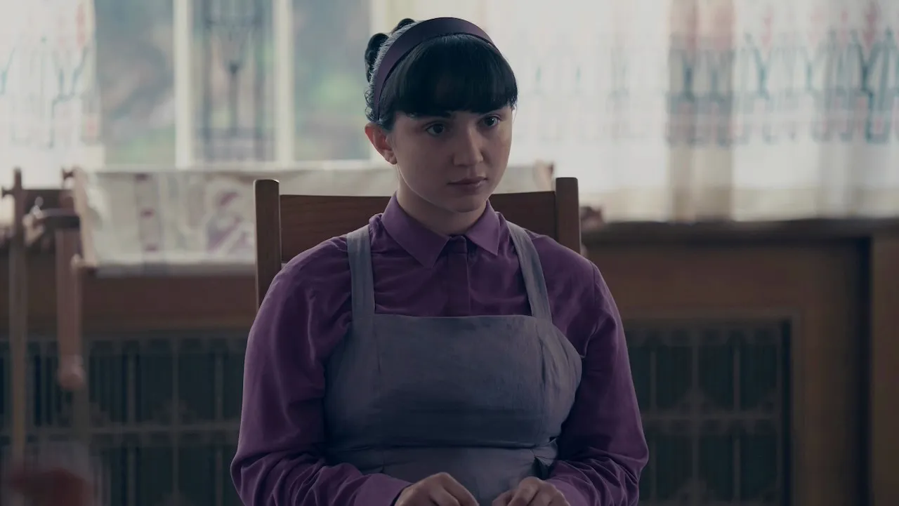 Rowan Blanchard as Shunammite in The Testaments.