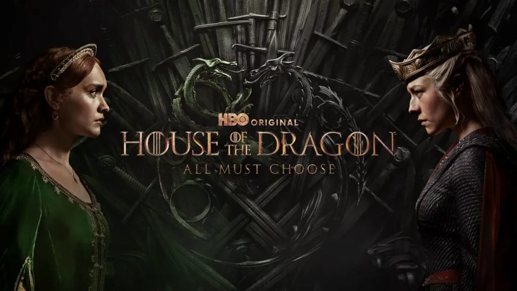 Title art for House of the Dragon Season 2 on HBO