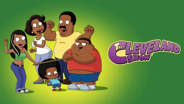 Title art for the adult cartoon sitcom, The Cleveland Show.