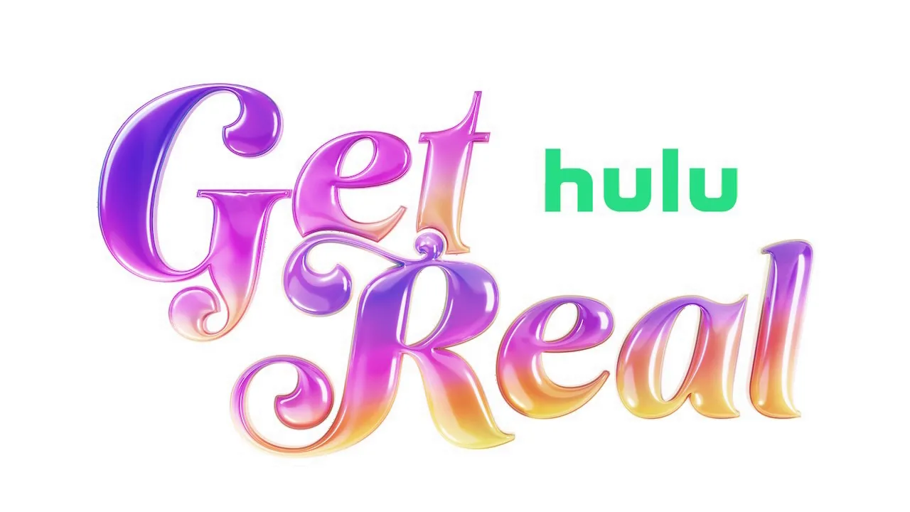 Title art for Hulu’s original brand of reality TV, Get Real.
