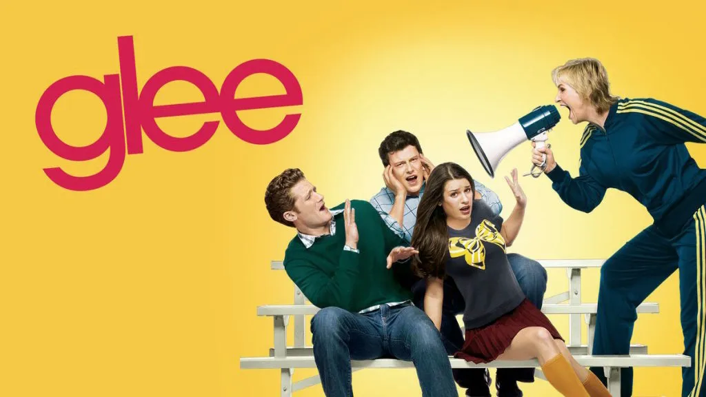 Title art for the Ryan Murphy show, Glee.
