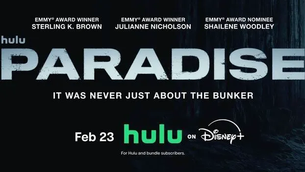 Title art for Season 2 of the Hulu Original Series Paradise.
