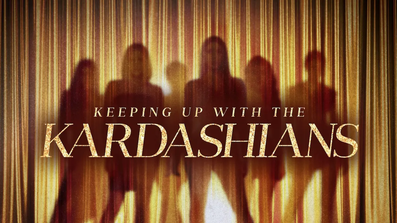 Title art for the reality TV series Keeping Up With the Kardashians.