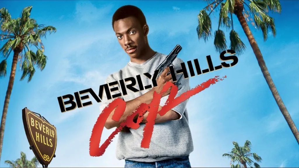 An image from one of the best movies of the ’80s, Beverly Hills Cop.