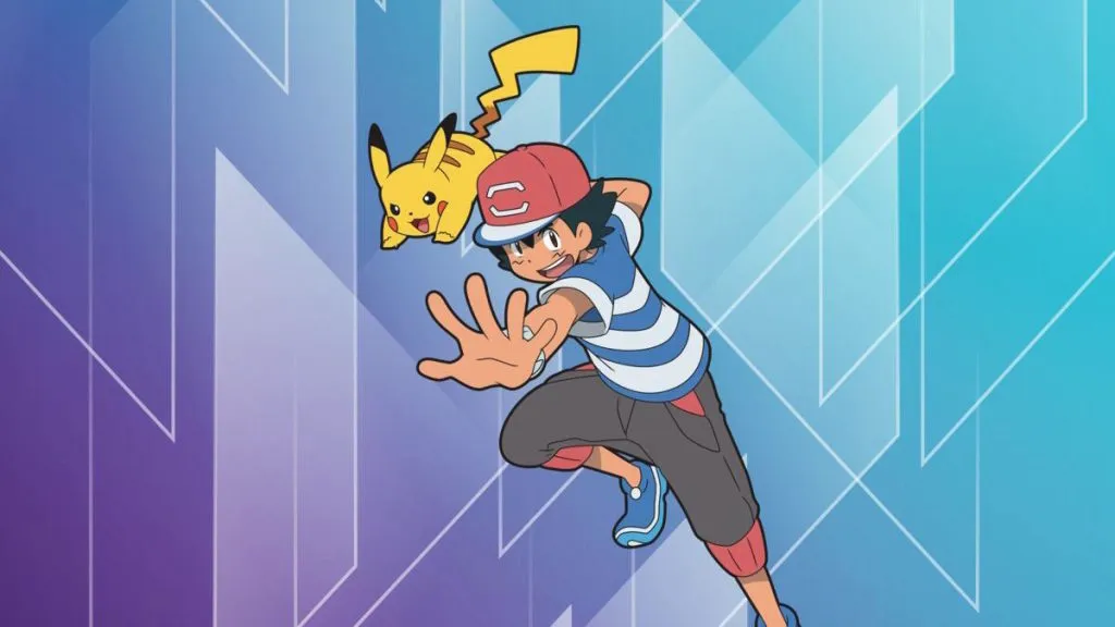 Title art for the anime series Pokémon.