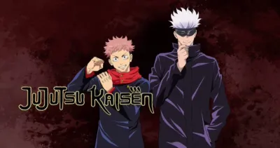 Title art for the Studio MAPPA anime series, Jujutsu Kaisen.