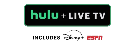 Hulu + Live TV. Includes Disney plus and ESPN Select