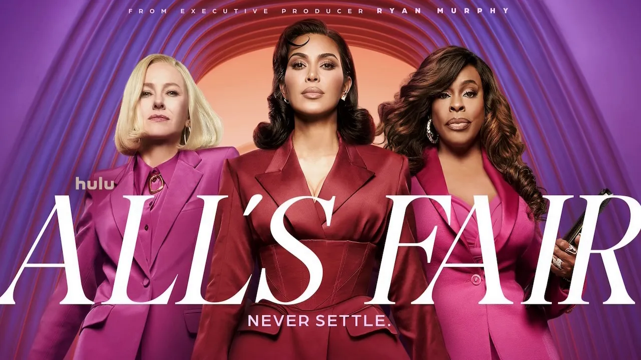 Title art for the Hulu Original Series All’s Fair.