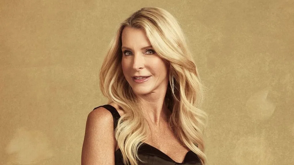 A promotional image of Joan Vassos, the first Golden Bachelorette.