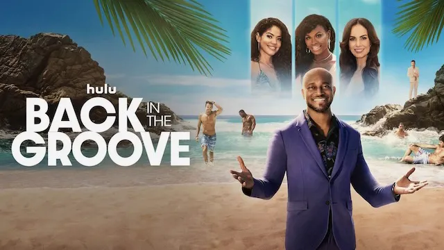 Title art for the Hulu Original reality dating show, Back in the Groove.