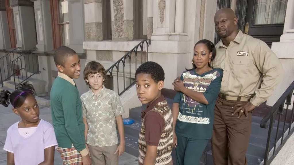 A promotional image for the sitcom, Everybody Hates Chris.