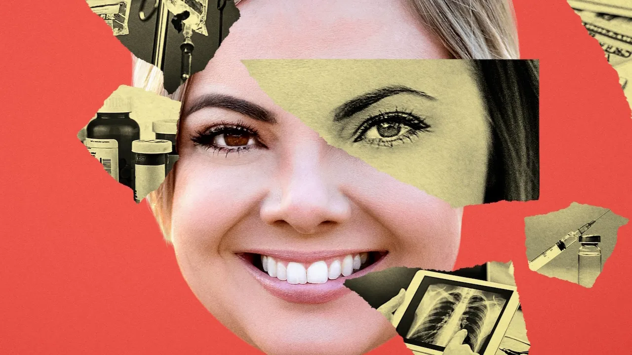 Title art for ABC News Studio true crime series, Scamanda.