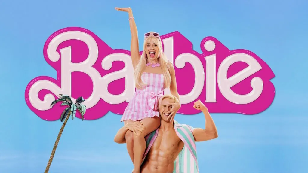 Title art from Barbie, a movie with Will Ferrell.