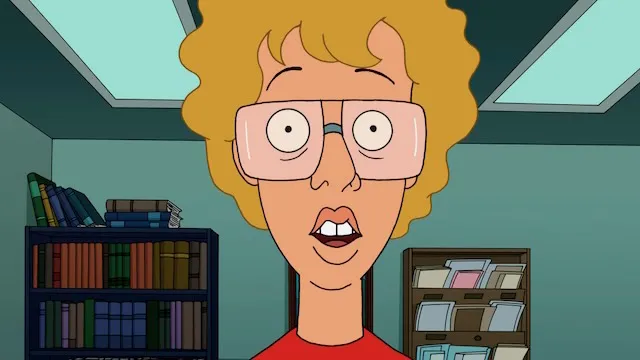 Title art for the Napoleon Dynamite animated series.