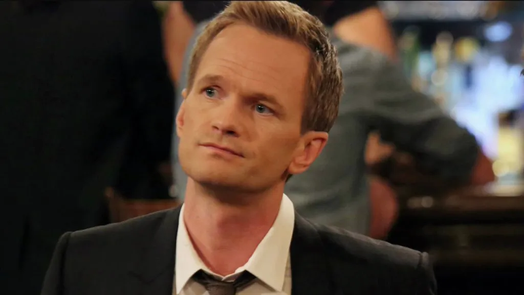 A still image of Neil Patrick Harris as Barney Stinson on the hit sitcom, How I Met Your Mother.