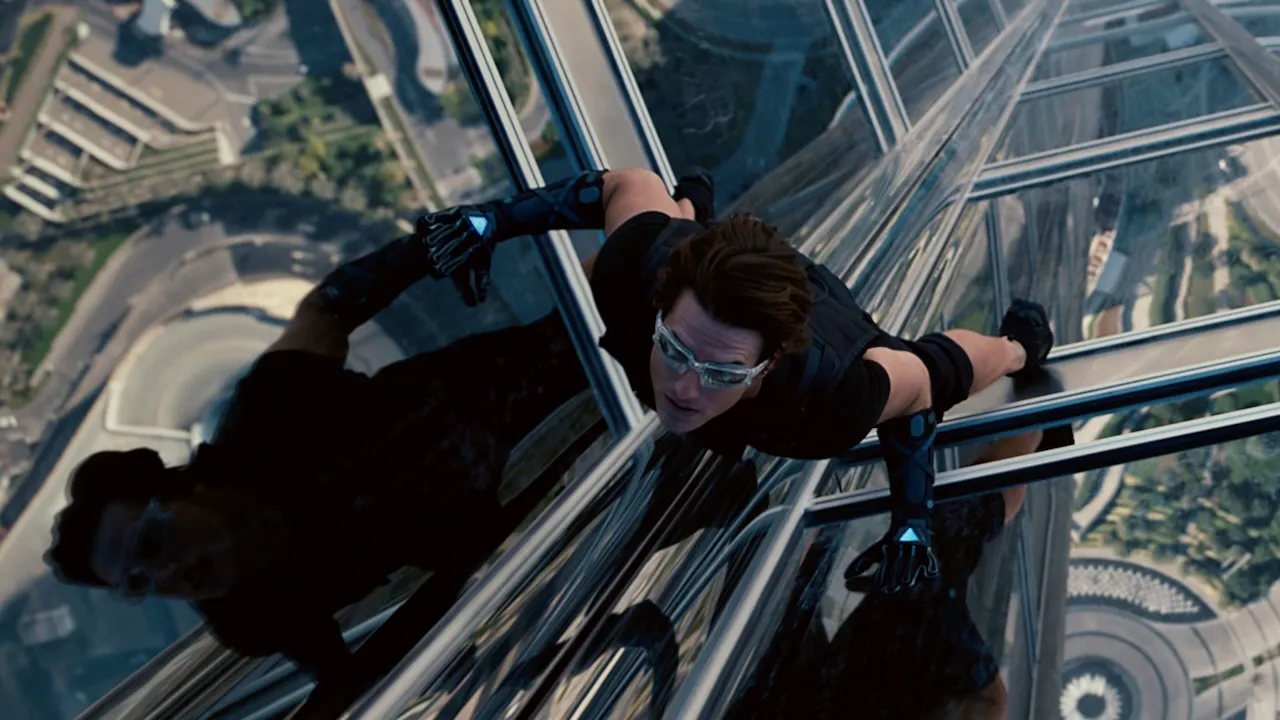 A still image from the movie Mission: Impossible - Ghost Protocol.