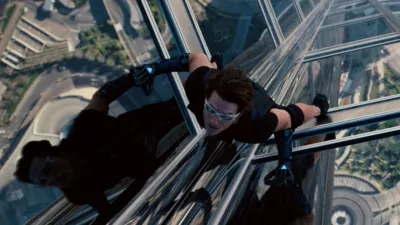 A still image from the movie Mission: Impossible - Ghost Protocol.