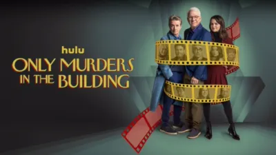 Title art for Season 4 of Only Murders in the Building on Hulu.