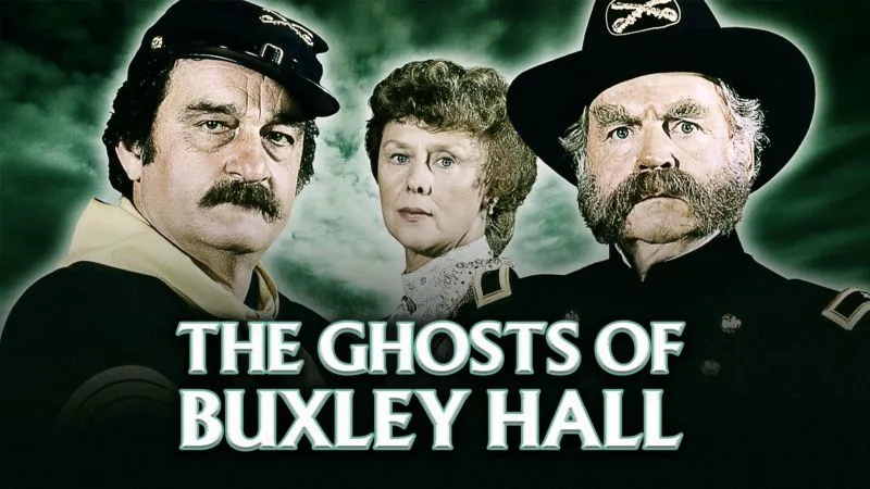 Title art for the Disney Halloween Movie The Ghosts of Buxley Hall.