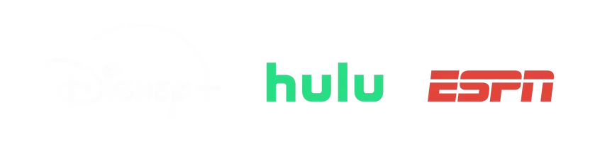 Disney, Hulu, ESPN Logo