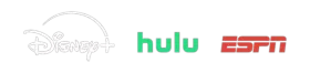 Disney, Hulu, ESPN Logo