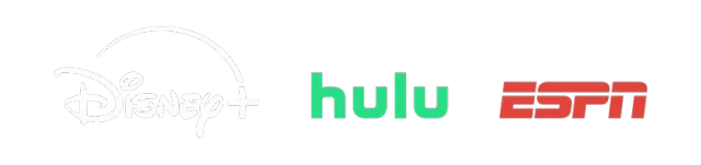 Disney, Hulu, ESPN Logo