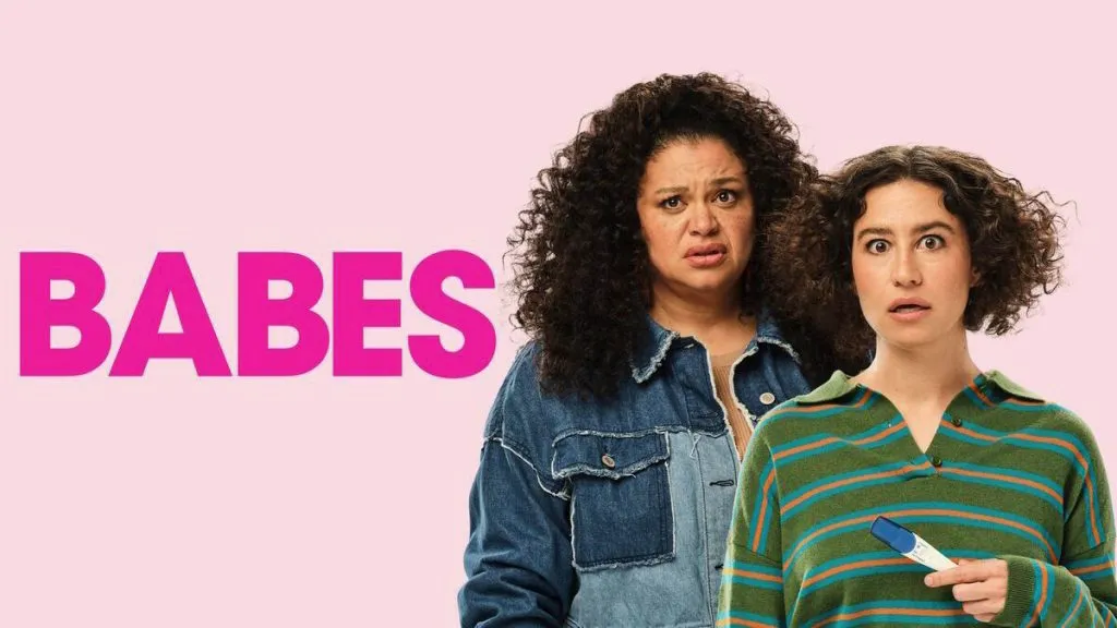Title art for the Ilana Glazer movie, Babes.