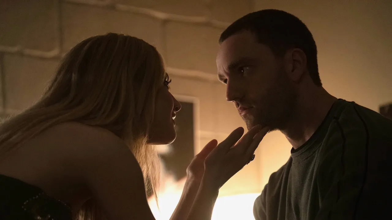 Lucy and Stephen in Season 3 of the Hulu Original series Tell Me Lies.