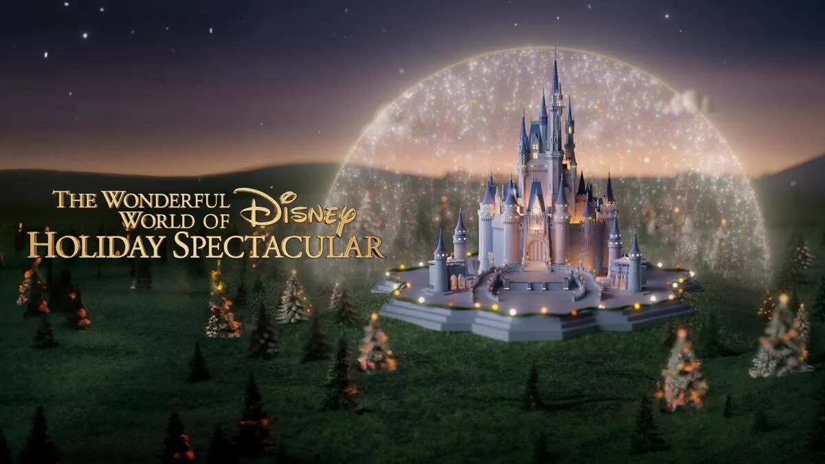 Title art for The Wonderful World of Disney: Holiday Spectacular.