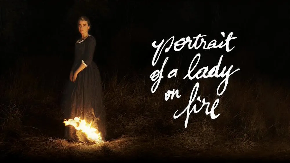 Title art for Portrait of a Lady on Fire.