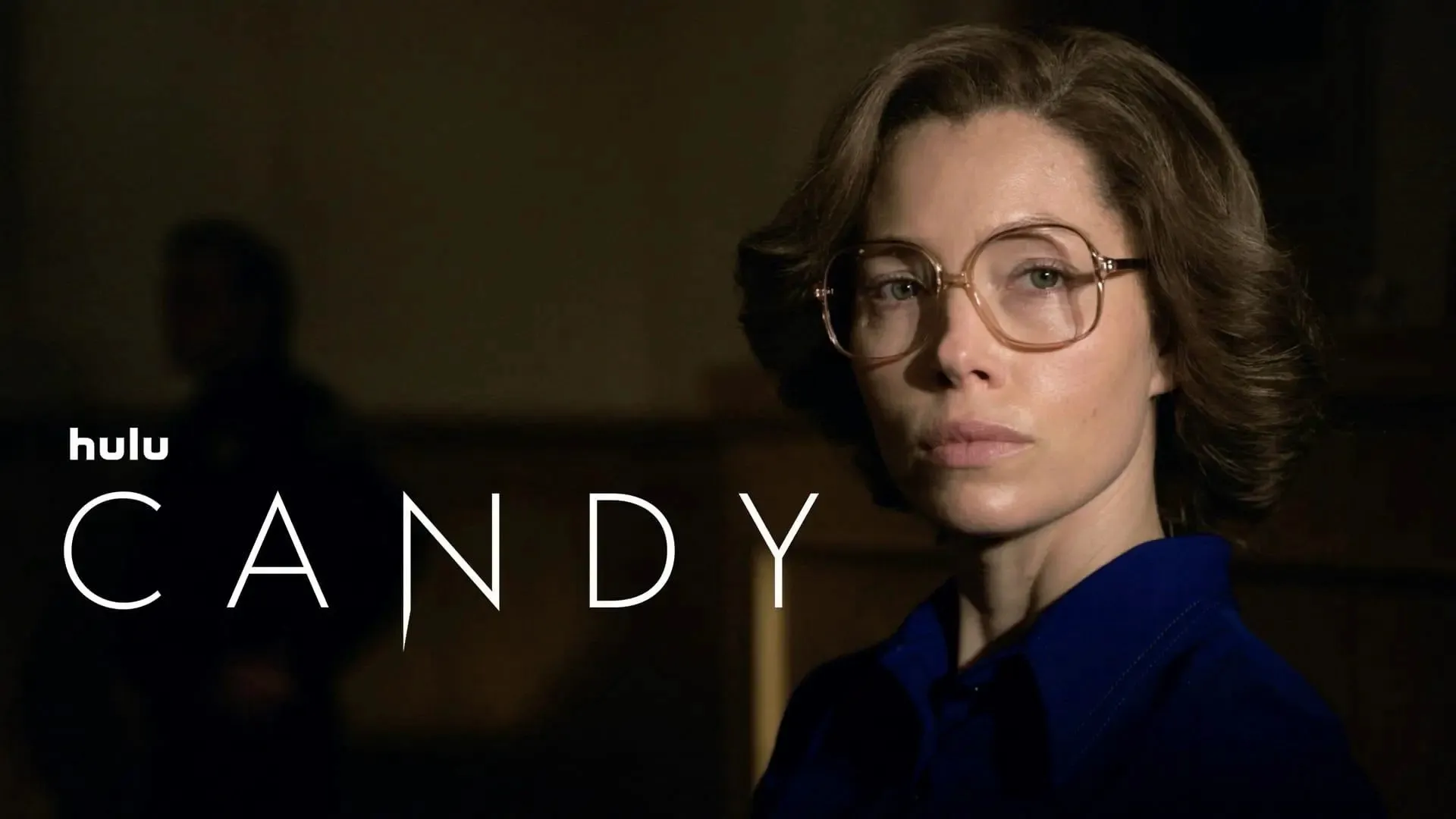 The title treatment for the murder mystery Hulu series Candy