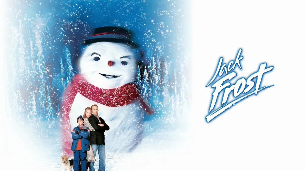 Title art for the holiday film, Jack Frost.