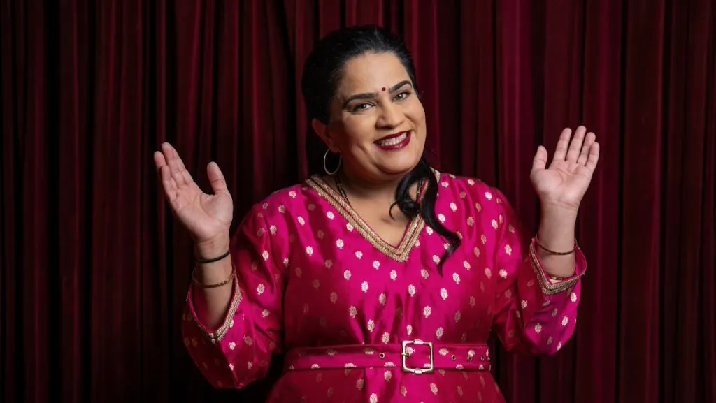 Image of Zarna Garg, whose Hularious stand-up comedy special is streaming on Hulu.
