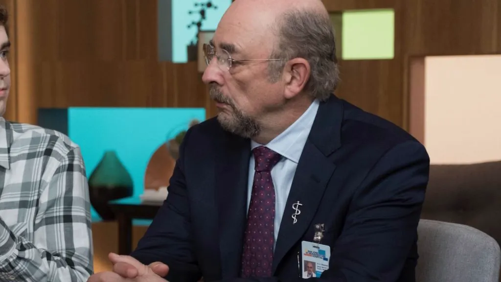 A still image of Dr. Aaron Glassman on the ABC drama series, The Good Doctor.