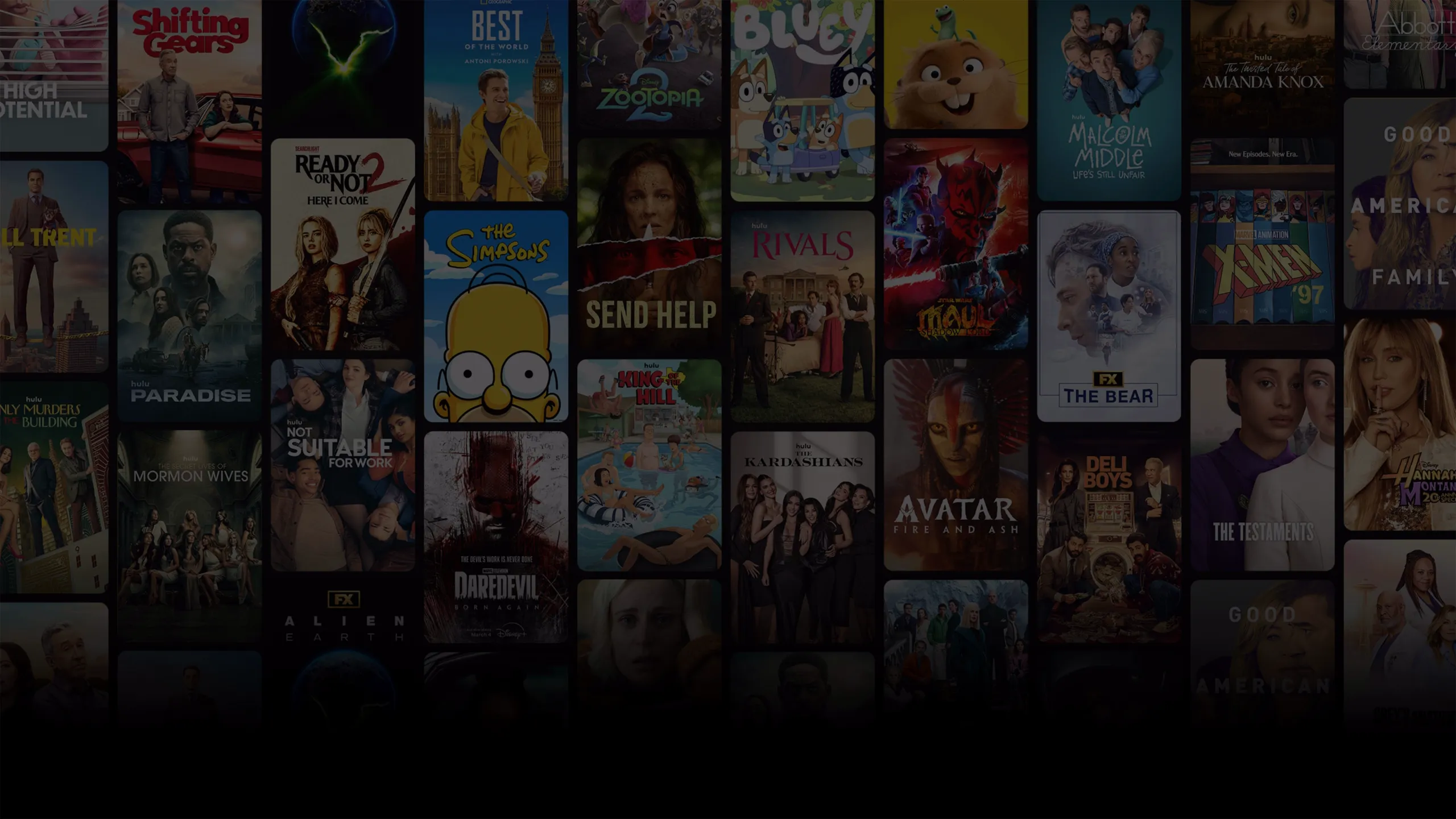 Disney+ and Hulu Shows