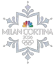 Milan Cortina Winter Olympics 2026 on NBC Logo