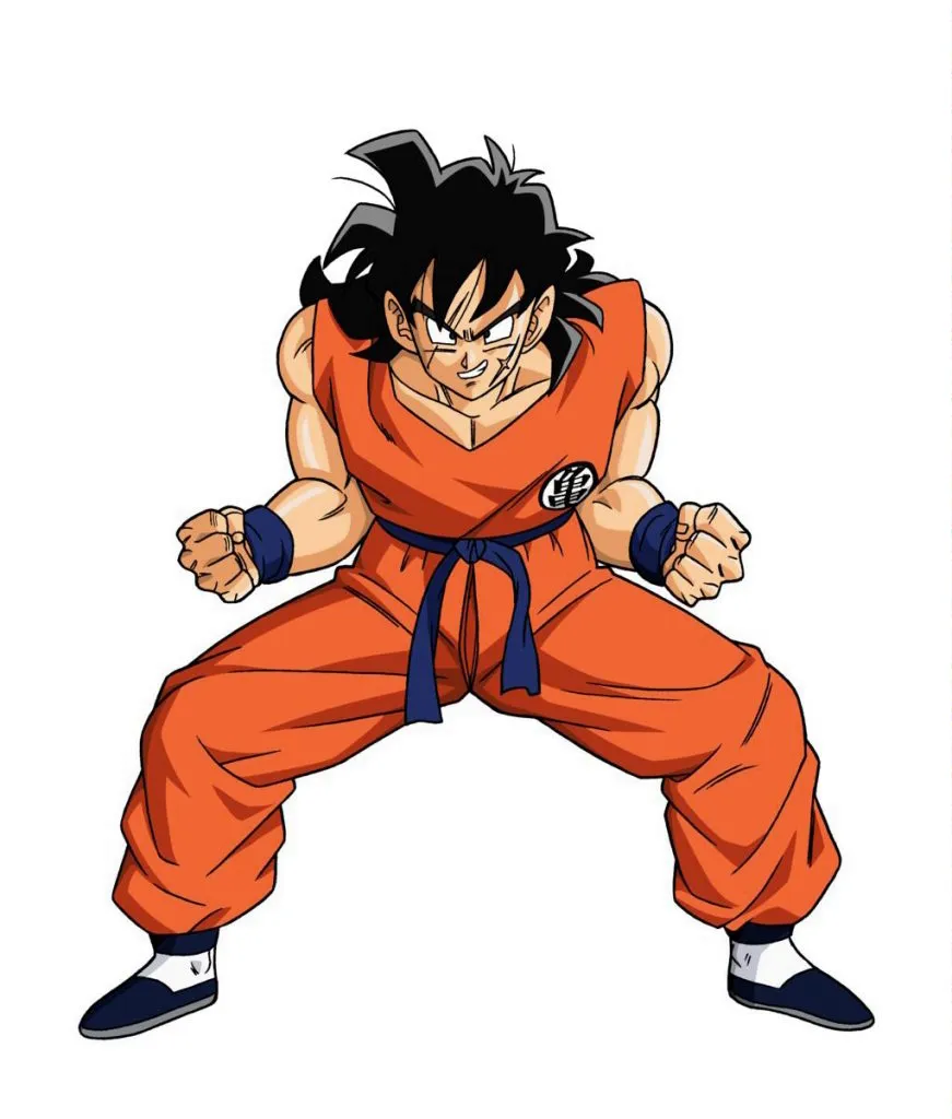 A still image of the animated Dragon Ball character, Yamcha.