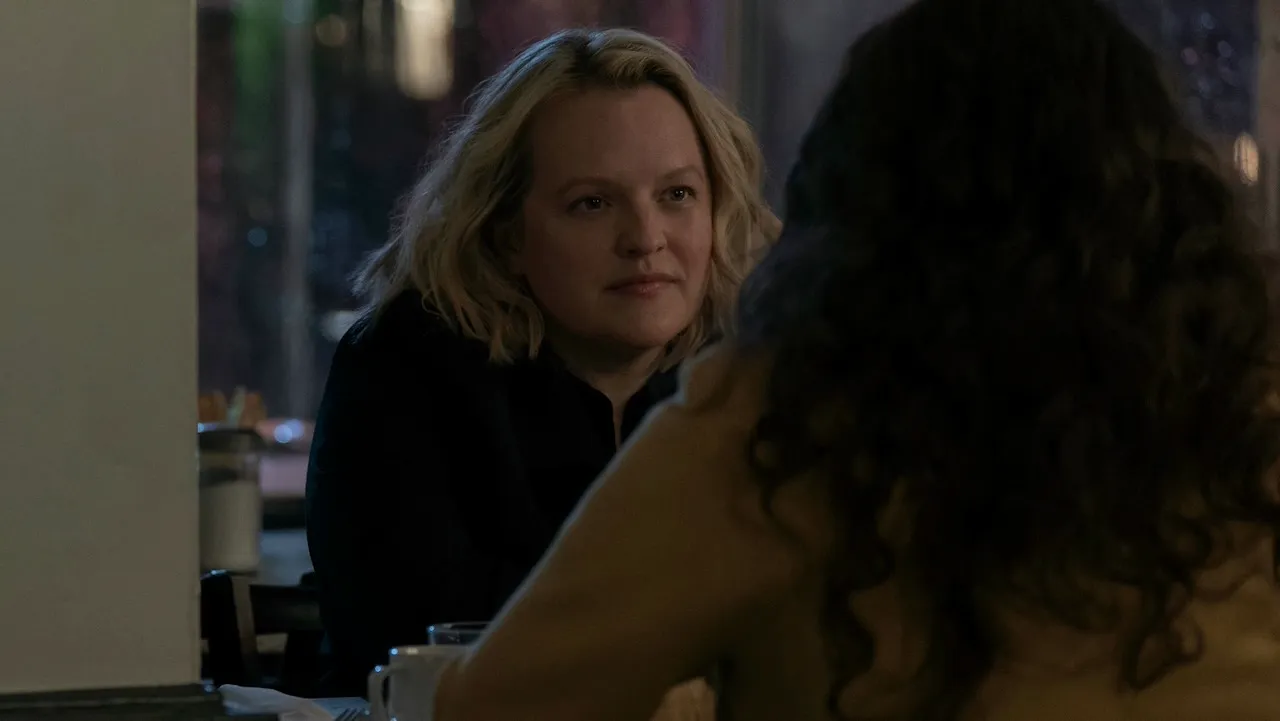 Elisabeth Moss as June Osbourne in The Testaments.