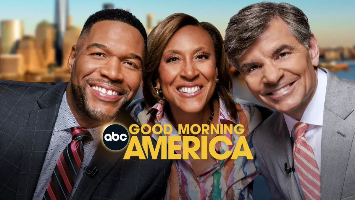 Title art for the ABC morning news show Good Morning America.